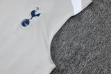 2025-26 Mens Tottenham Hotspur grey  vest short training suit D25205#