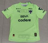 2025-26 Mens Monterrey  goalkeeper grass green Soccer Jersey