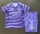 2025-26 Kids Tigres UANL Purple soccer Jersey