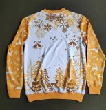 2025-26 Mens Tigres UANL Christmas white Yellow Hoodie