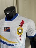 2026-27 Mens Democratic Congo away white Player version Soccer Jersey
