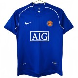 2007-08 Mens Manchester United goalkeeper  Retro soccer Jersey