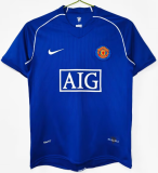 2007-08 Mens Manchester United goalkeeper  Retro soccer Jersey