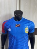 2026-27  Mens Democratic Congo Home blue  Player version Soccer Jersey