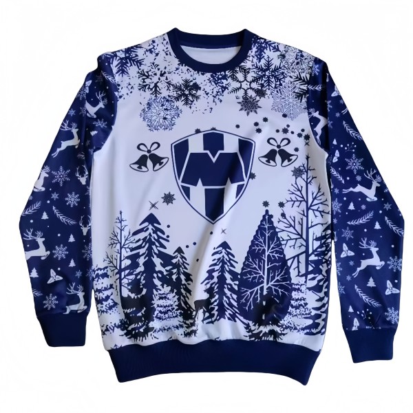 2025-26 Mens Monterrey  hoodie Christmas Soccer Jersey