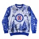 2025-26 Mens Cruz Azul Christmas blue white hoodie soccer jersey