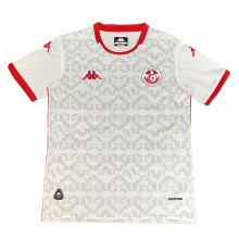 2026-27 Mens Tunisia away white   soccer jersey