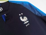 2018 Mens France World Cup Retro long sleeve Jersey