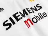 2002-03 Mens Real Madrid Retro Home white soccer Jersey