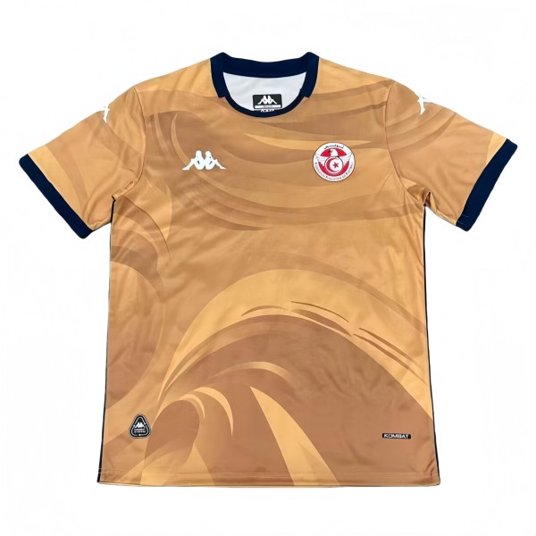 2026-27 Mens Tunisia Third away yellow soccer jersey