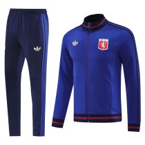 2025-26 Mens Lyon Royal blue Jacket Tracksuit suit