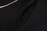 2025-26 Mens Arsenal black jacket Tracksuit suit #A2594