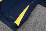 2025-26 Mens Boca Juniors Royal blue jacket Training suit    #A2589