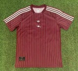 2025-26 Mens Arsenal Brown Red Casual Edition soccer Jersey