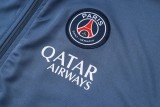 2025-26 Mens PSG Gray Jacket Tracksuit suit #A2593