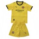 2025-26 Kids Girona away yellow soccer Jersey