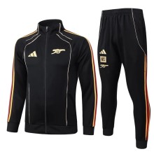 2025-26 Mens Arsenal black jacket Tracksuit suit #A2594