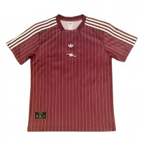 2025-26 Mens Arsenal Brown Red Casual Edition soccer Jersey