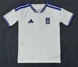 2025-26 Mens Greece home white Soccer Jersey