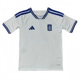 2025-26 Mens Greece home white Soccer Jersey