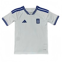 2025-26 Mens Greece home white Soccer Jersey