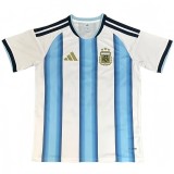 2026-27 Mens Argentina home white blue soccer  Jersey