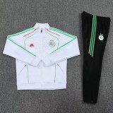 2025-26 Mens Algeria White Jacket Tracksuit suit