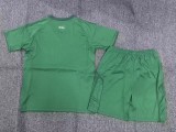 2025-26 Kids Al-Ahli Saudi  away green soccer jersey