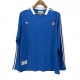 2025-26 Mens Real Madrid Casual Edition Long Sleeve blue Soccer Jersey