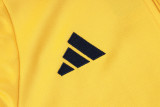 2025-26 Mens Boca Juniors yellow jacket  Tracksuit suit   A2595#