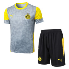 2025-26 Mens Borussia Dortmund grey training Short suit    D25212#