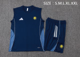 2025-26 Mens Al-Nassr Royal blue Vest short training   D25213#