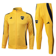 2025-26 Mens Boca Juniors yellow jacket  Tracksuit suit   A2595#