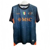2025-26 Mens Calcio Napoli royal blue Halloween Version  soccer jersey