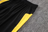 2025-26 Mens Borussia Dortmund yellow Vest short training suit   D25215#