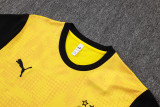 2025-26 Mens Borussia Dortmund yellow training Short suit    D25211#