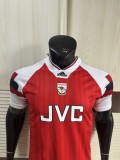 2025/26 Mens Arsenal  Player version red  soccer Jersey