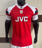 2025/26 Mens Arsenal  Player version red  soccer Jersey