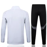 2025-26 Kids Real Madrid White  Jacket Tracksuit suit  #E2503