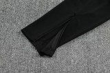 2025-26 Mens AC Milan Gray half-pull Tracksuit suit