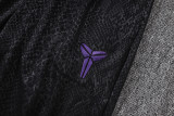 2025-26 Mens Barcelona Purple Half Pull Tracksuit suit