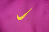 2025-26 Mens Barcelona Purple Jacket Tracksuit suit A2597#