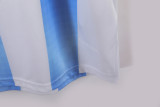 2018 Mens Argentina Home Retro soccer Jersey