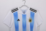2018 Mens Argentina Home Retro soccer Jersey