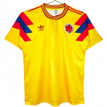 1990 Colombia Home Retro Soccer Jersey