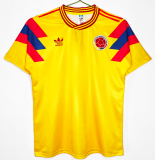 1990 Colombia Home Retro Soccer Jersey