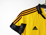 1999-00 Mens AC Milan Retro Away yellow soccer Jersey