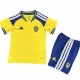 2026-27 Kids Sweden Home Fans Soccer Jersey