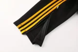 2025-26 Mens Roma Black Jacket Tracksuit suit