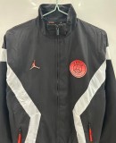 2025-26 Mens PSG Jordan Black Windbreaker